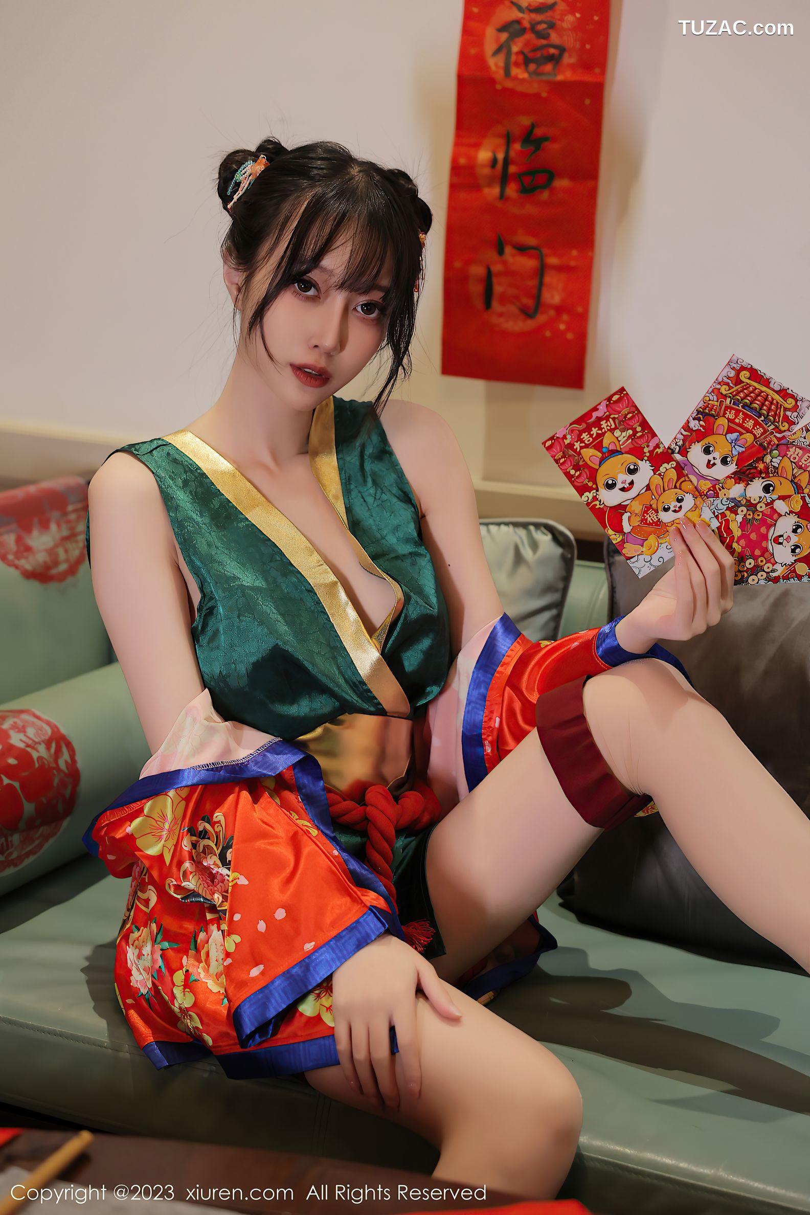 XiuRen秀人网-6167-玥儿玥-新春主题