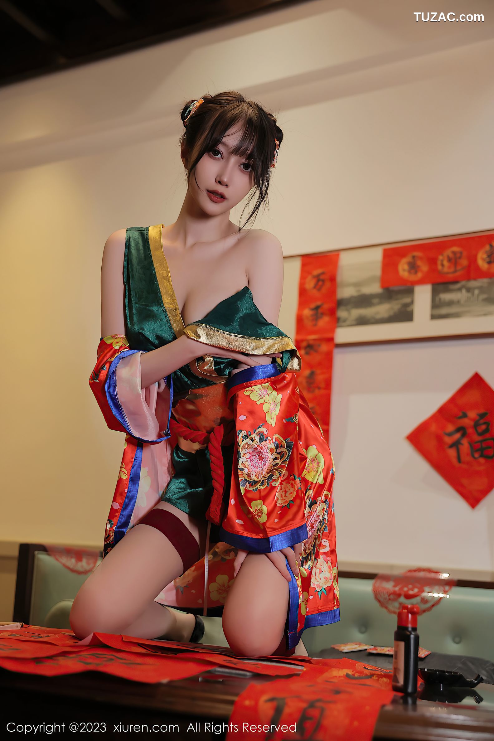 XiuRen秀人网-6167-玥儿玥-新春主题