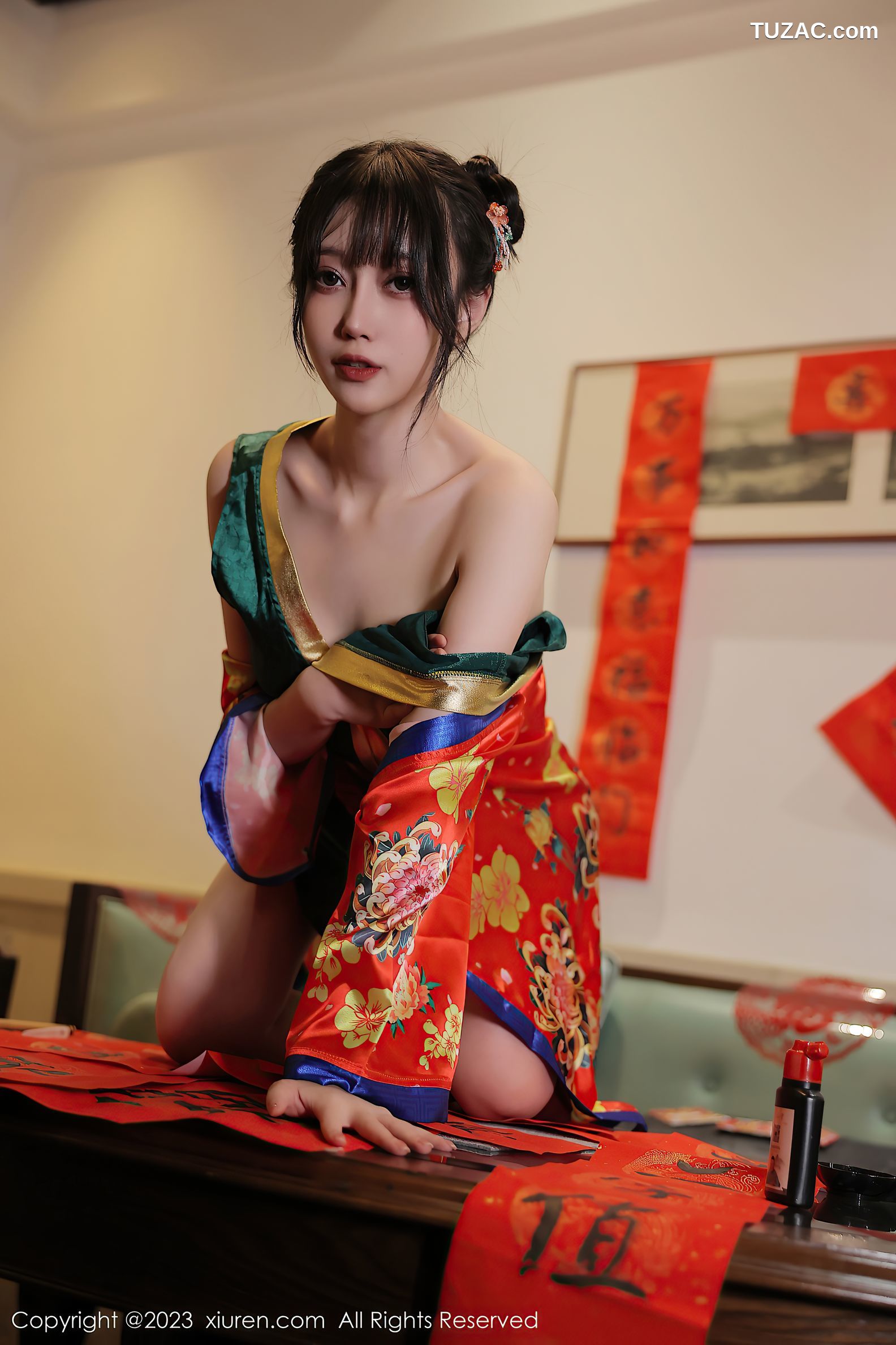XiuRen秀人网-6167-玥儿玥-新春主题