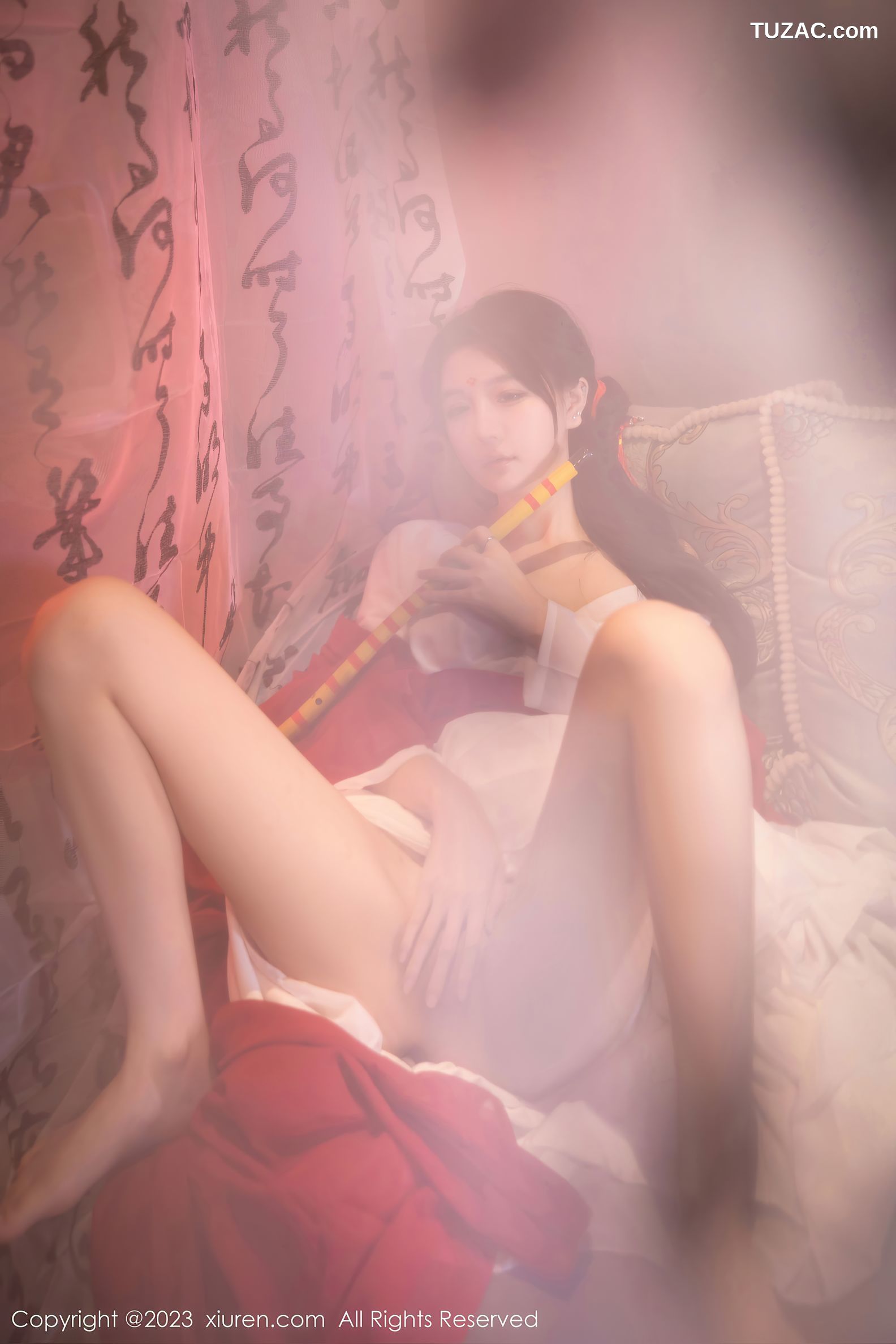 XiuRen秀人网-7192-幼幼-红色古装滴蜡SM-2023.08.04