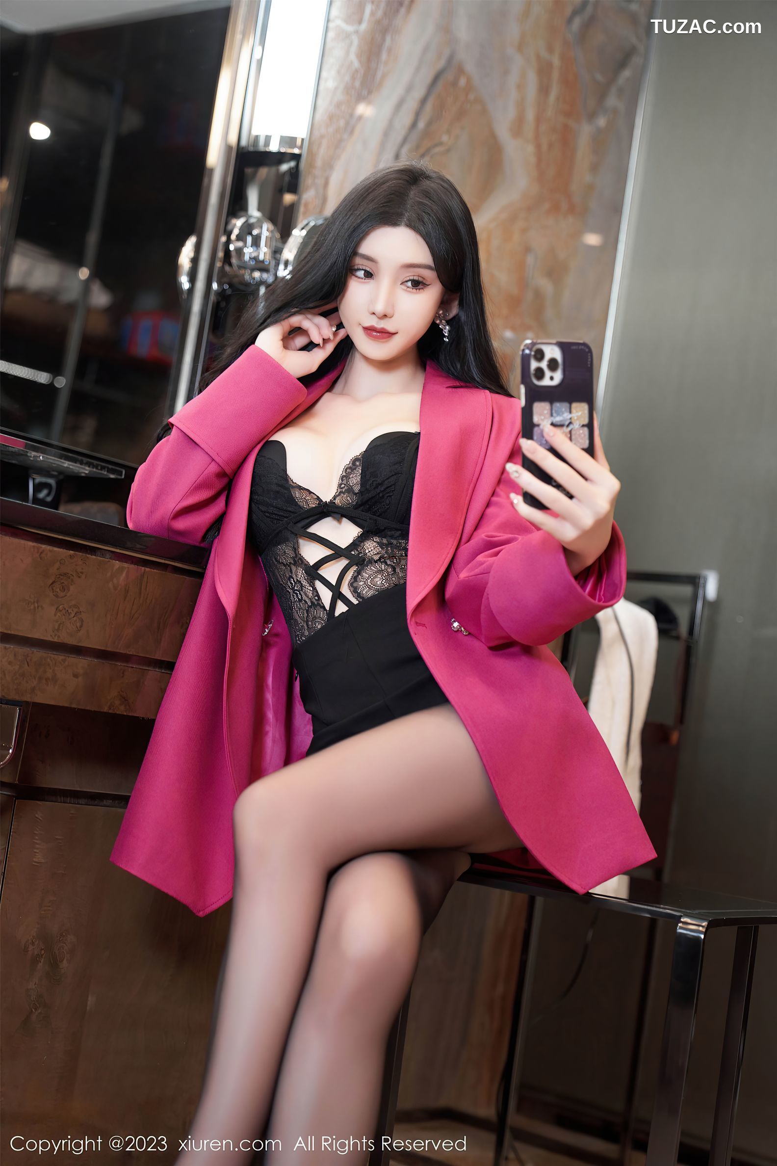 XiuRen秀人网-7787-周于希Sally-主题《网红主播背后的生活》-2023.12.08
