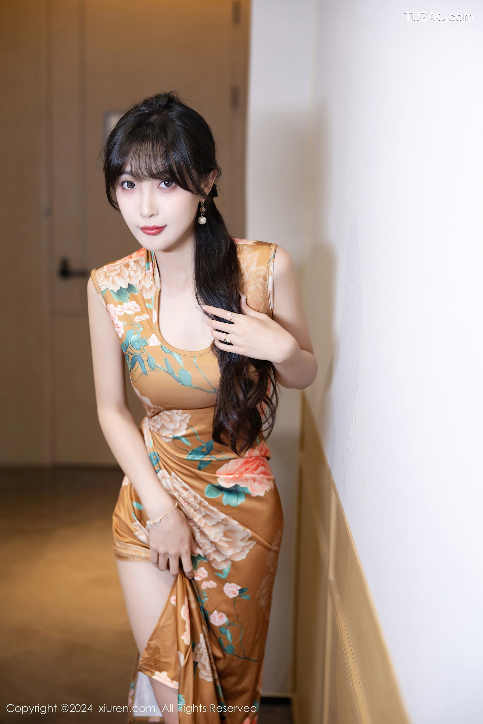 XiuRen秀人网-8084-林星阑-旗袍-2024.02.07