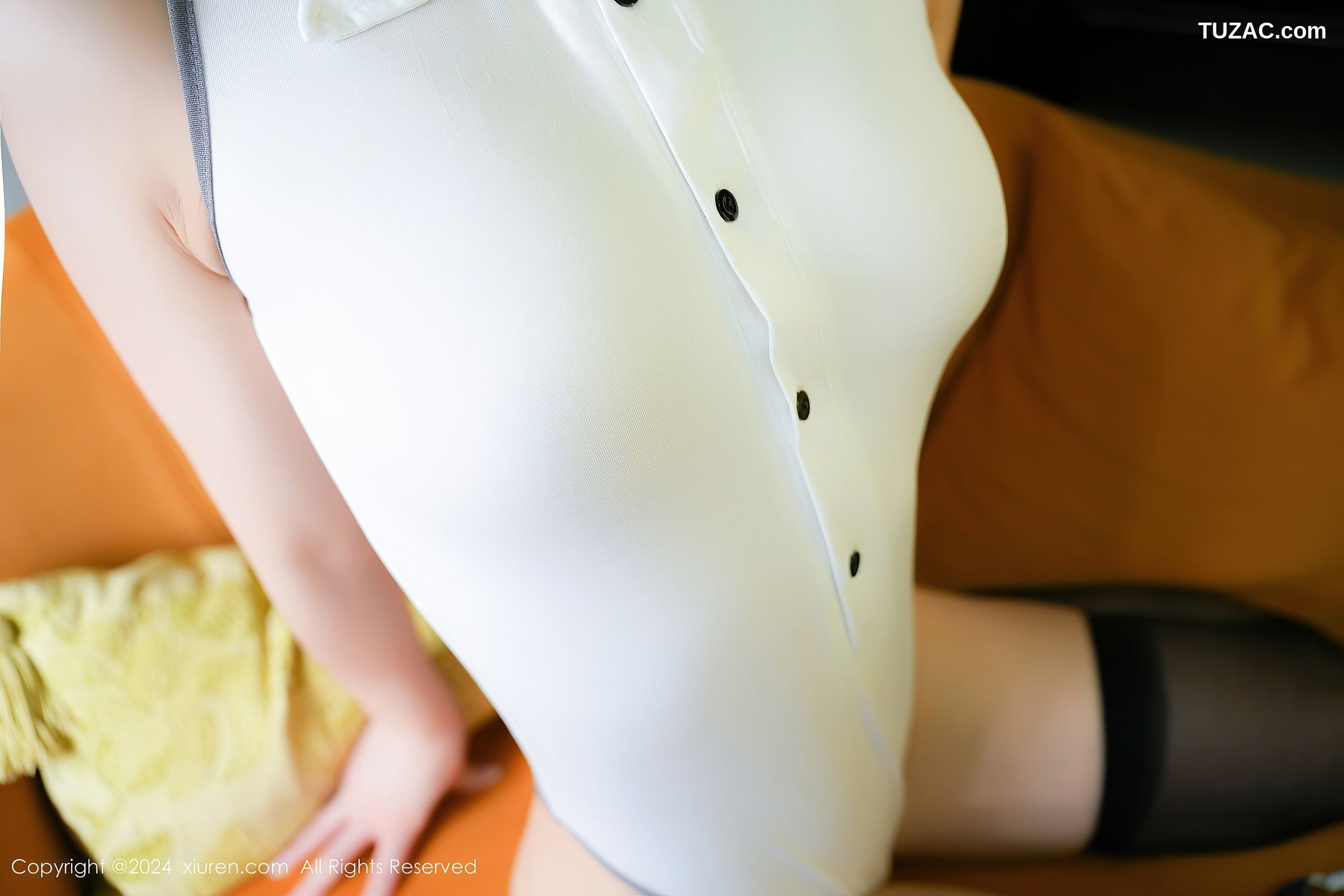 XiuRen秀人网-8865-喵喵JOJO-白衬衫黑丝-2024.07.16