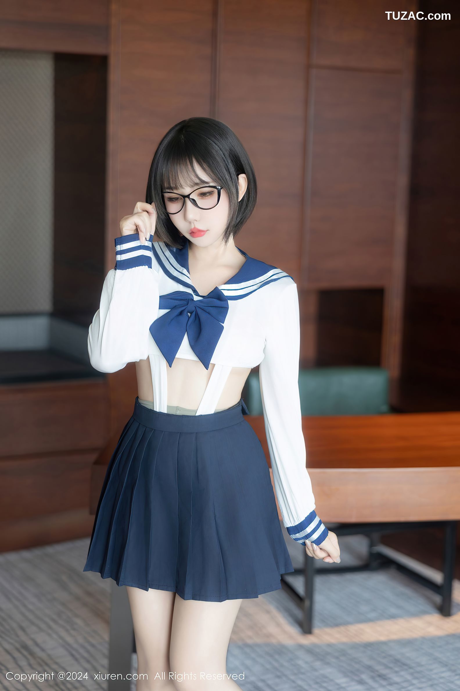 XiuRen秀人网-9065-小蛮妖Yummy-模特合辑-OL女学生姐妹花激情爆乳-2024.08.26