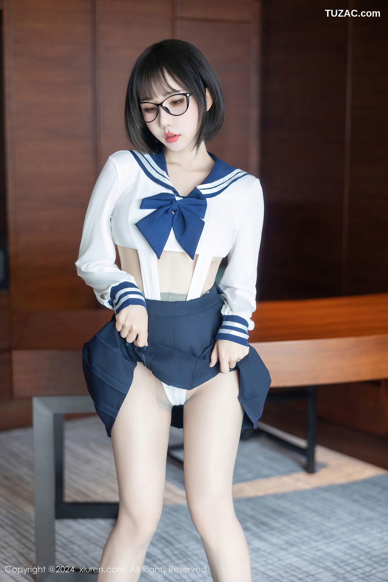 XiuRen秀人网-9065-小蛮妖Yummy-模特合辑-OL女学生姐妹花激情爆乳-2024.08.26