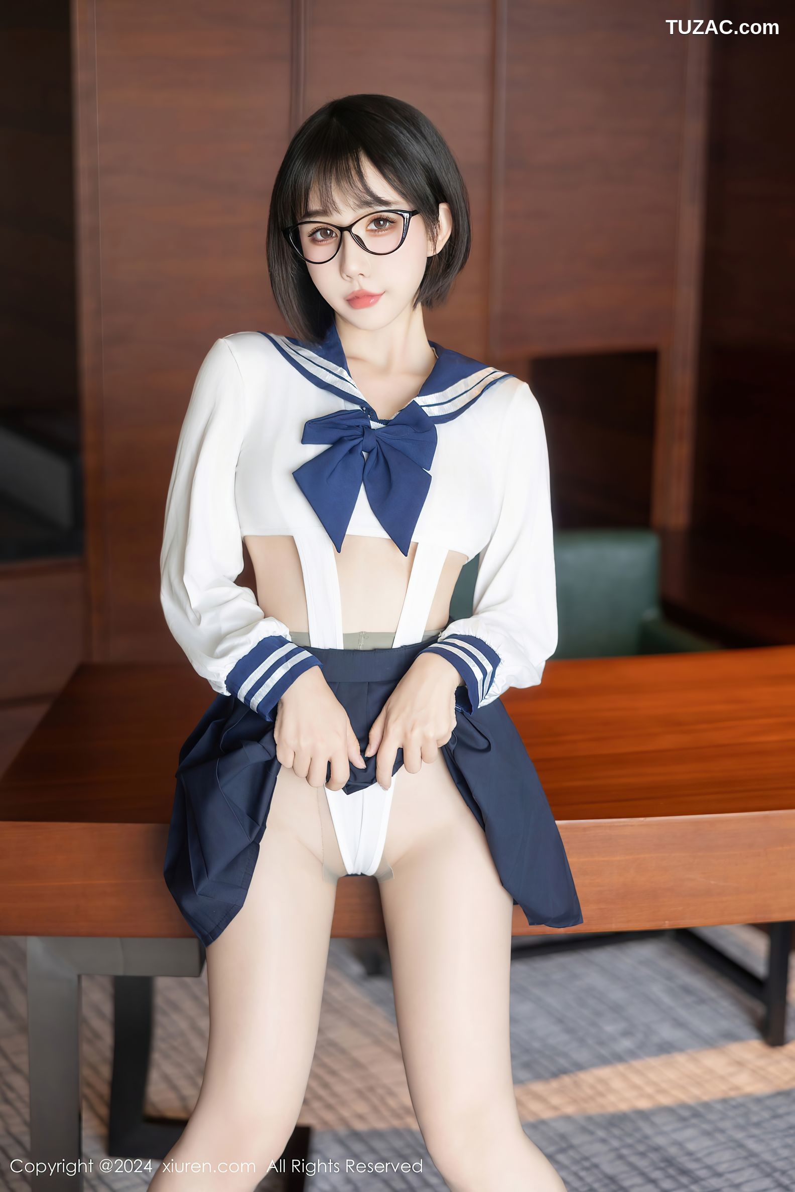 XiuRen秀人网-9065-小蛮妖Yummy-模特合辑-OL女学生姐妹花激情爆乳-2024.08.26