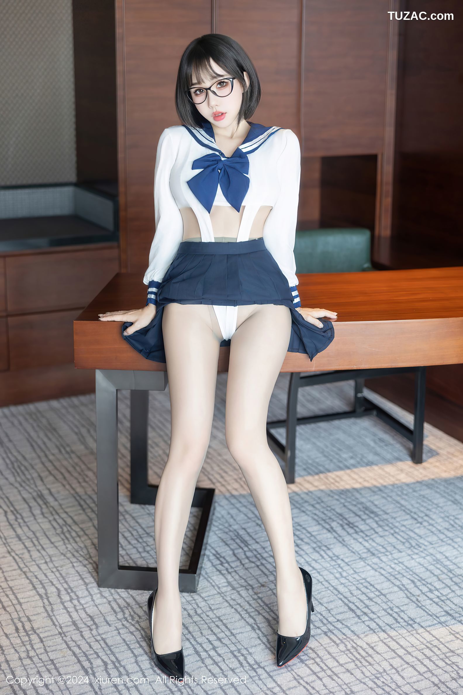 XiuRen秀人网-9065-小蛮妖Yummy-模特合辑-OL女学生姐妹花激情爆乳-2024.08.26