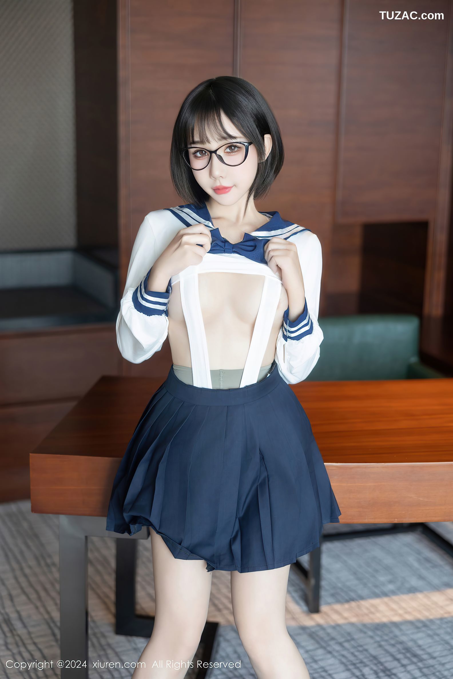 XiuRen秀人网-9065-小蛮妖Yummy-模特合辑-OL女学生姐妹花激情爆乳-2024.08.26