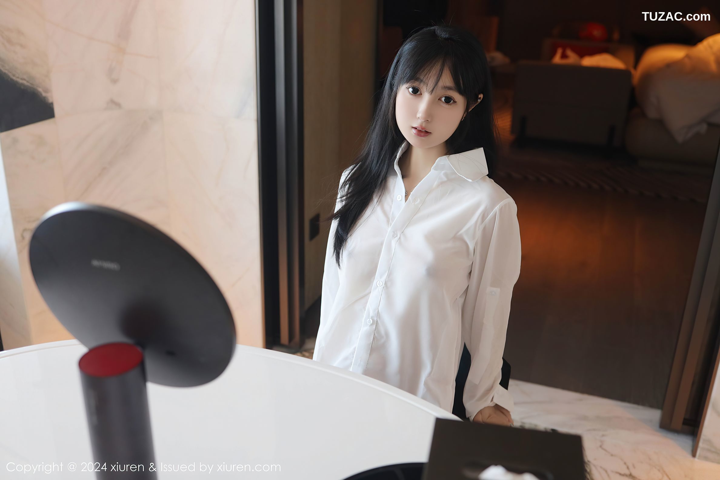 XiuRen秀人网-9251-林好好-首套写真-白色衬衣萝莉-2024.10.09