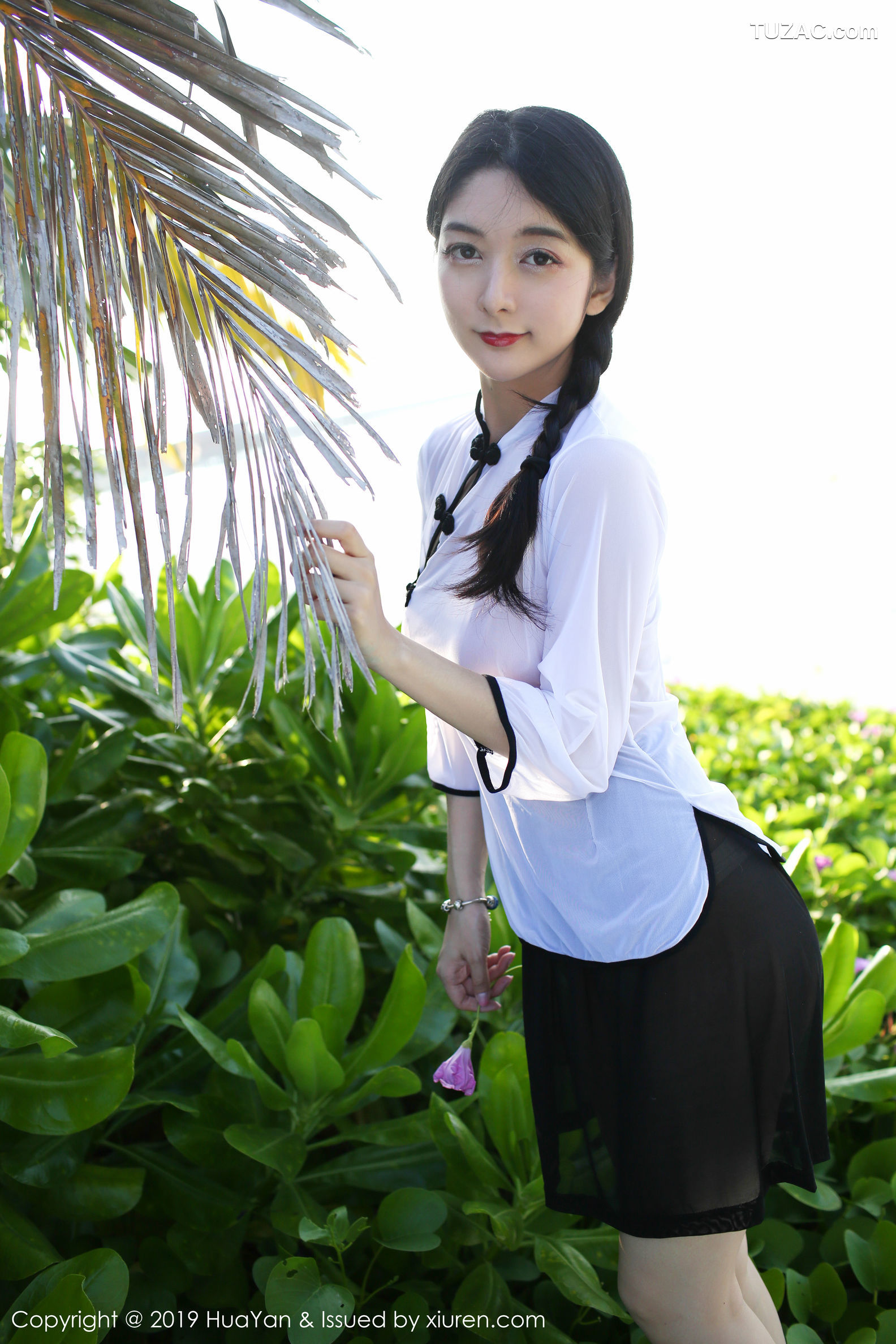 HuaYan花の颜-065-angela喜欢猫《古典旗袍-运动服》