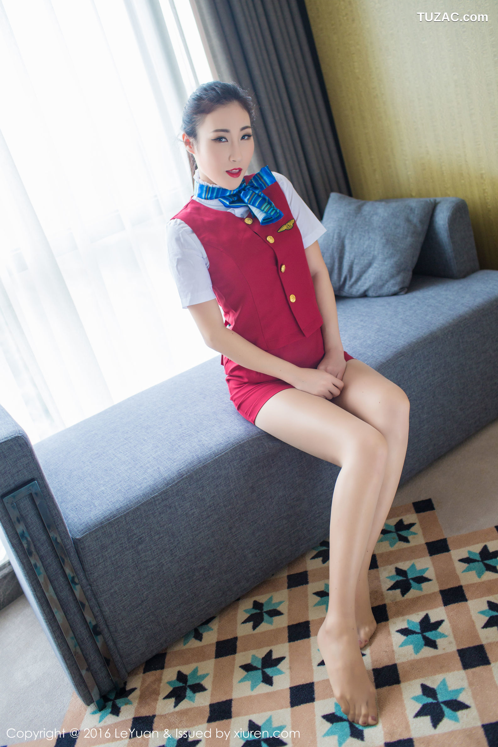 LeYuan星乐园-021-Wendy智秀-《空姐制服-诱惑丝袜》