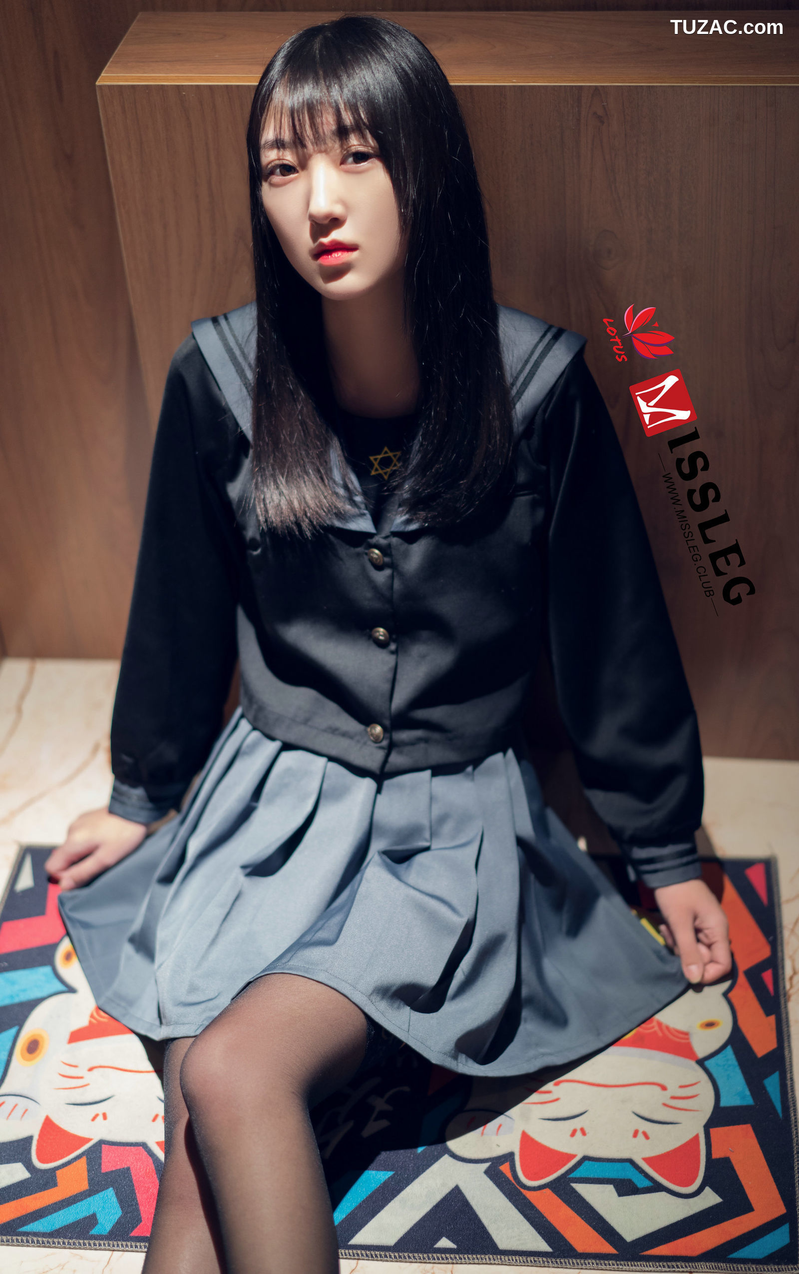 MissLeg蜜丝-M021-诺言-《黑丝Jk少女》