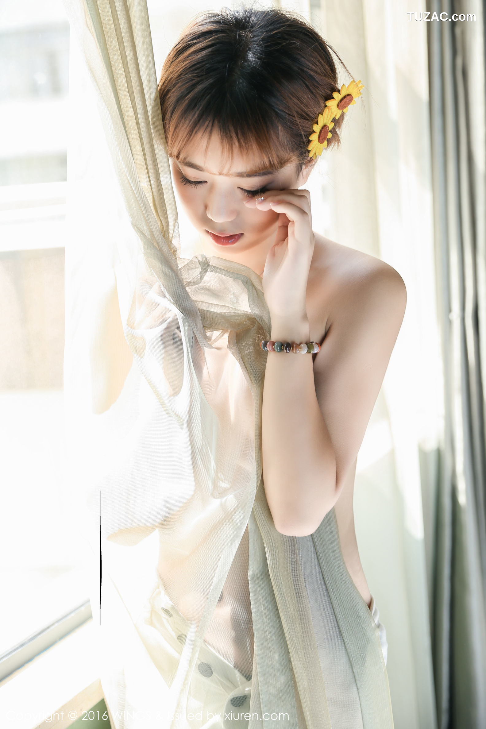 WingS影私荟-019-柠檬vivi-极品短发帅气模特