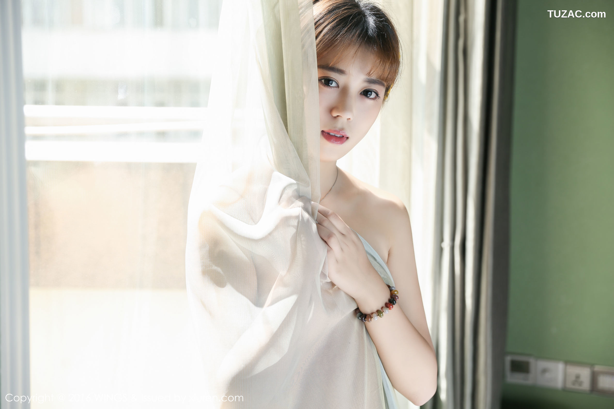 WingS影私荟-019-柠檬vivi-极品短发帅气模特