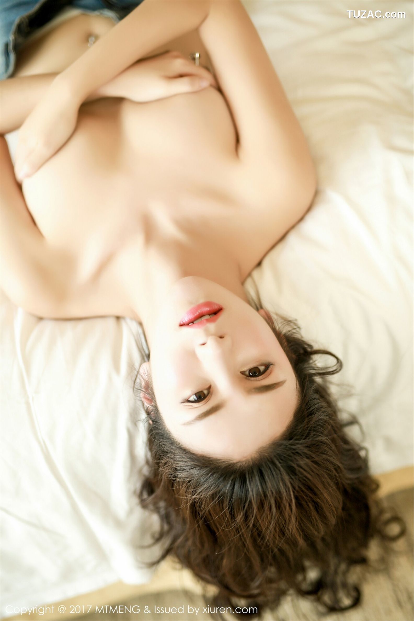 模特联盟-001-李李七七喜喜《牛仔的诱惑》-MTMeng