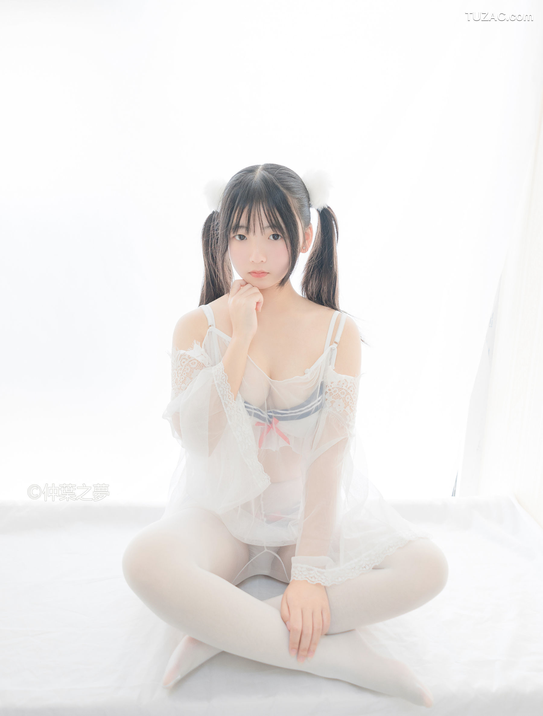 轻兰映画-Grand.004-美代Miyo《透明白纱》